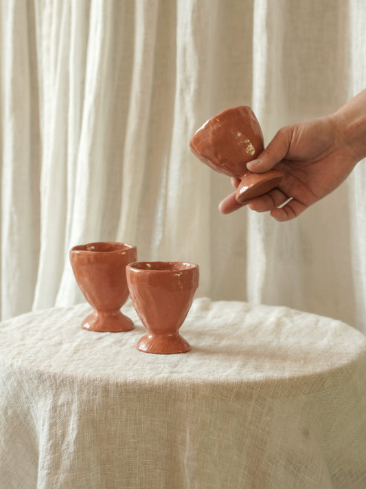 Terracotta Wine Cups